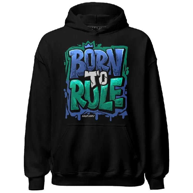 High-Quality Unisex Basics For Everyday Wear Limited Time Offers Dunk Royal Malachite NastyJamz Hoodie Match Born To Rule