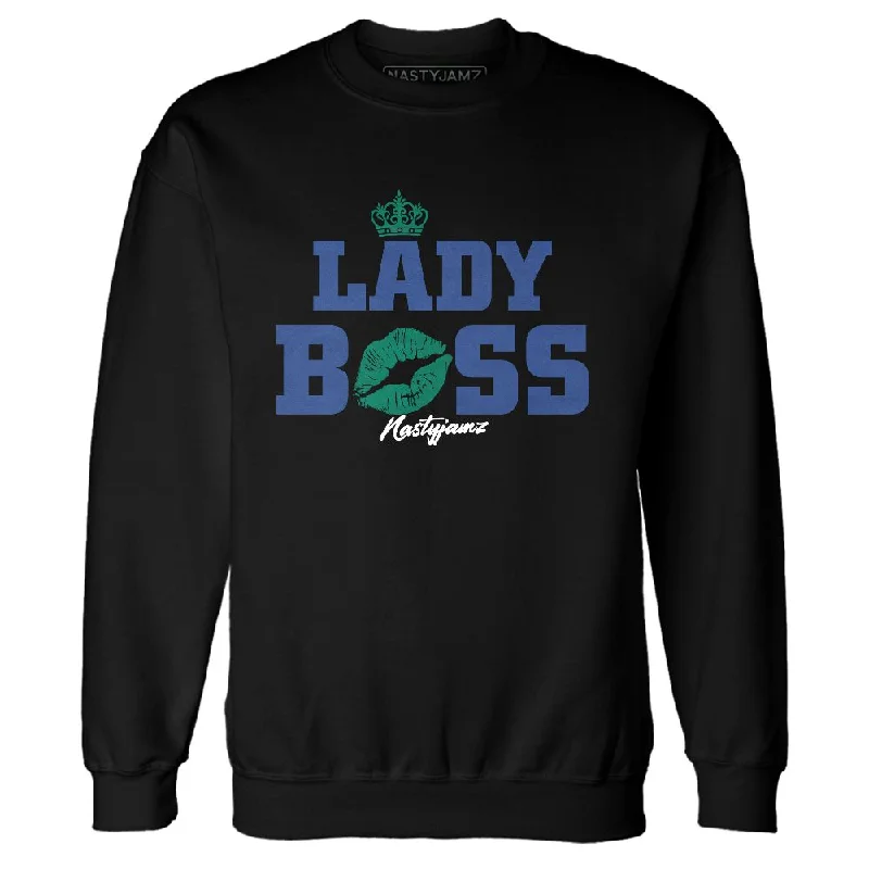 Minimalist Unisex Fashion Must-Haves Edgy Fashion Deals Dunk Royal Malachite NastyJamz Sweatshirt Match Lady Boss