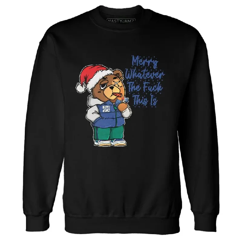 Gender-Neutral Trendy Clothing Styles Step Ahead, Lead The Trend Dunk Royal Malachite NastyJamz Sweatshirt Match Merry Whatever