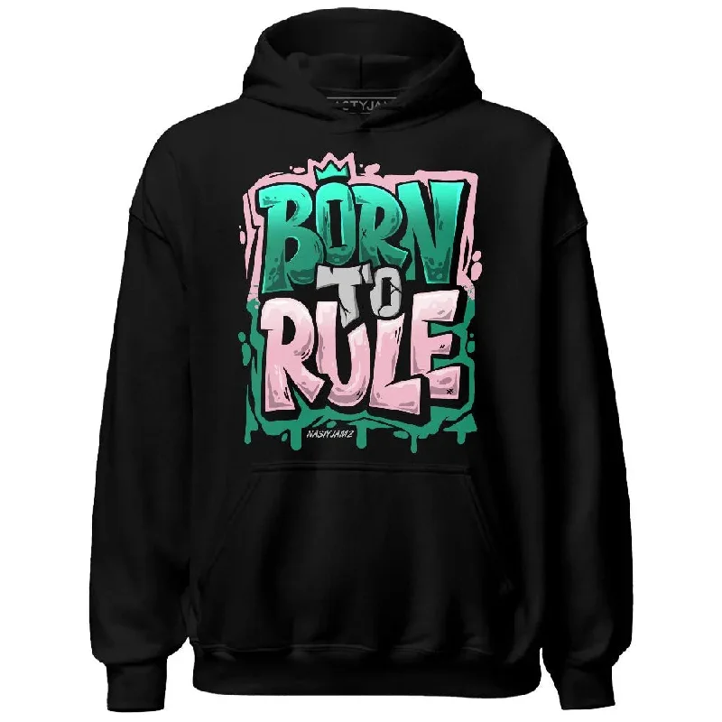 Minimalist Unisex Fashion Essentials Final Sale Dunk Soft Pink Malachite NastyJamz Hoodie Match Born To Rule