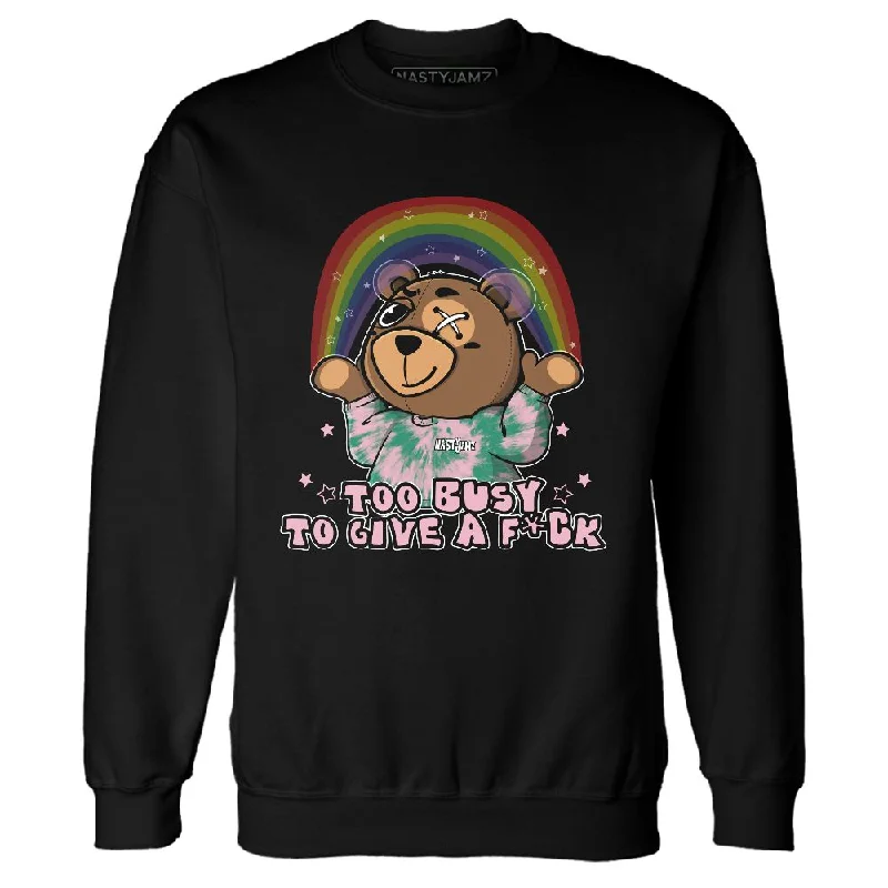 Everyday Wear For Men And Women Ends Soon Dunk Soft Pink Malachite NastyJamz Sweatshirt Match BER Doesnt Care