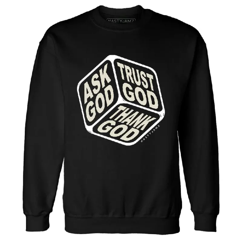 Contemporary Gender-Free Clothing Styles Day-To-Night Styles Gratitude 11s NastyJamz Sweatshirt Match Trust God