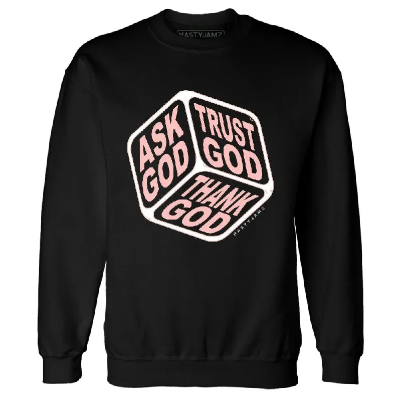 Trendy Unisex Seize Bargains Low Legend Pink 11s NastyJamz Sweatshirt Match Trust God