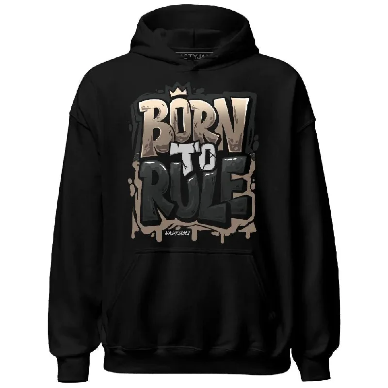 Unisex Everyday Fashion Essentials Cozy Comfort Style Sale Low Mocha 1s NastyJamz Hoodie Match Born To Rule