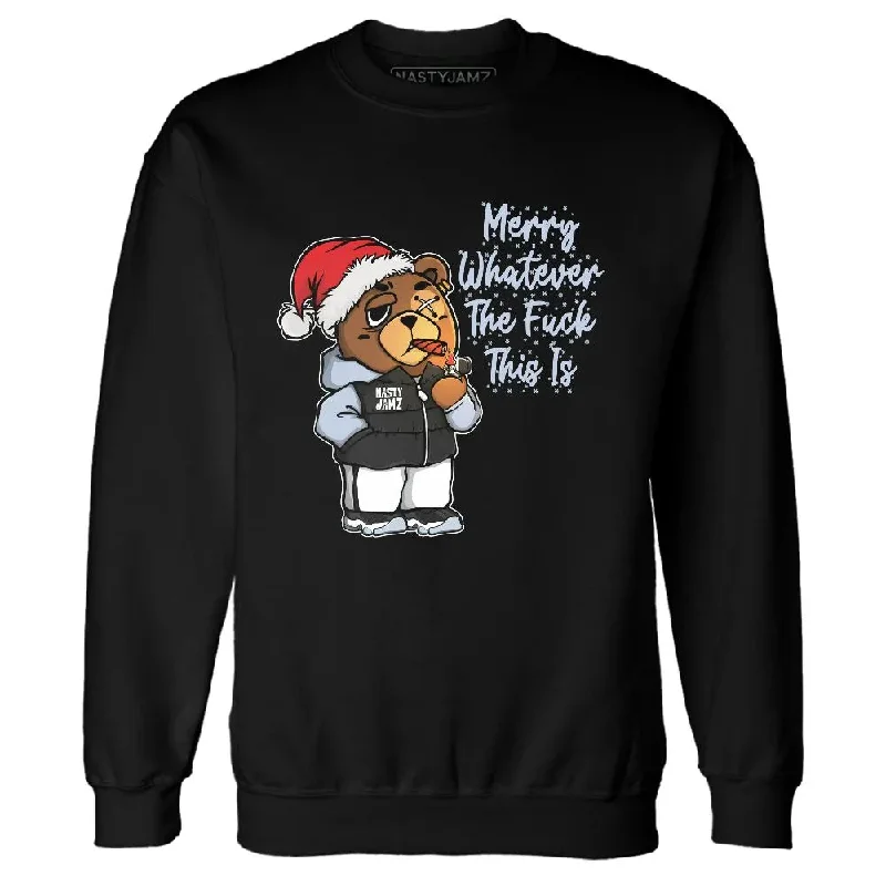 Fashion-Forward Gender-Neutral Outfit Ideas Holiday Attire Sale Low Space Jamz 11s NastyJamz Sweatshirt Match Merry Whatever