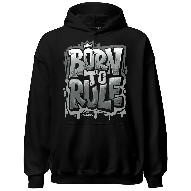 Relaxed-Fit Unisex Fashion For All-Day Comfort Premium Style Paris Cement Olympics 4s NastyJamz Hoodie Match Born To Rule