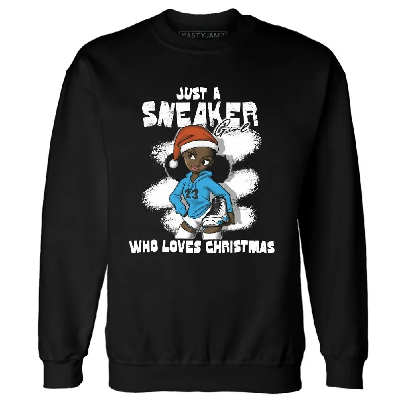 Breathable And Lightweight Unisex Wear Ends Soon Powder Blue 9s NastyJamz Sweatshirt Match Xmas Sneaker Girl