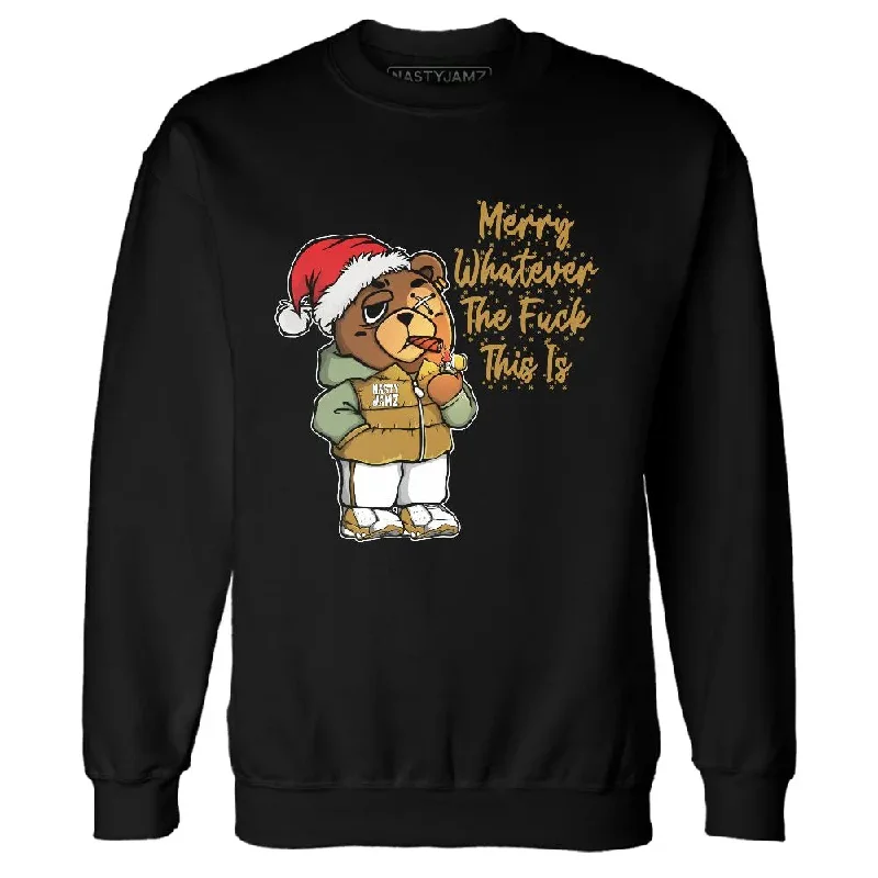 Oversized And Relaxed Unisex Fashion Big Savings Wheat 13s NastyJamz Sweatshirt Match Merry Whatever