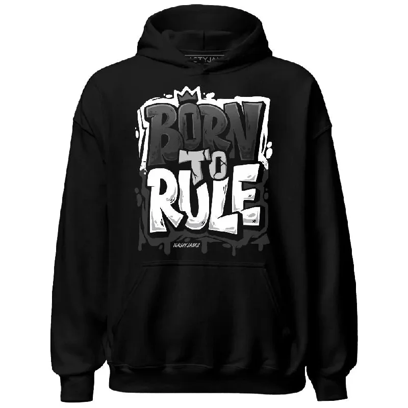 Urban-Inspired Unisex Fashion Pieces Fashion Sale White Thunder 4s NastyJamz Hoodie Match Born To Rule