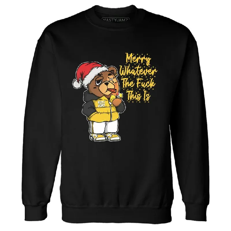 Oversized Unisex Fashion Pieces Style Redefined Yellow Ochre 6s NastyJamz Sweatshirt Match Merry Whatever